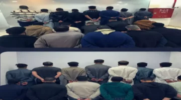 شجار عنيف أمام معرض سيارات يهز الرياض ويؤدي لإيقاف 36 مقيماً